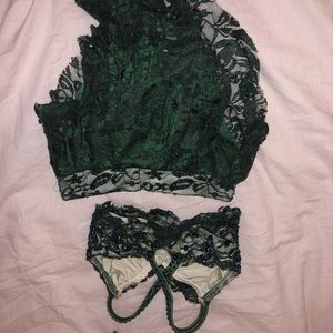 Olive Green Dance Costume